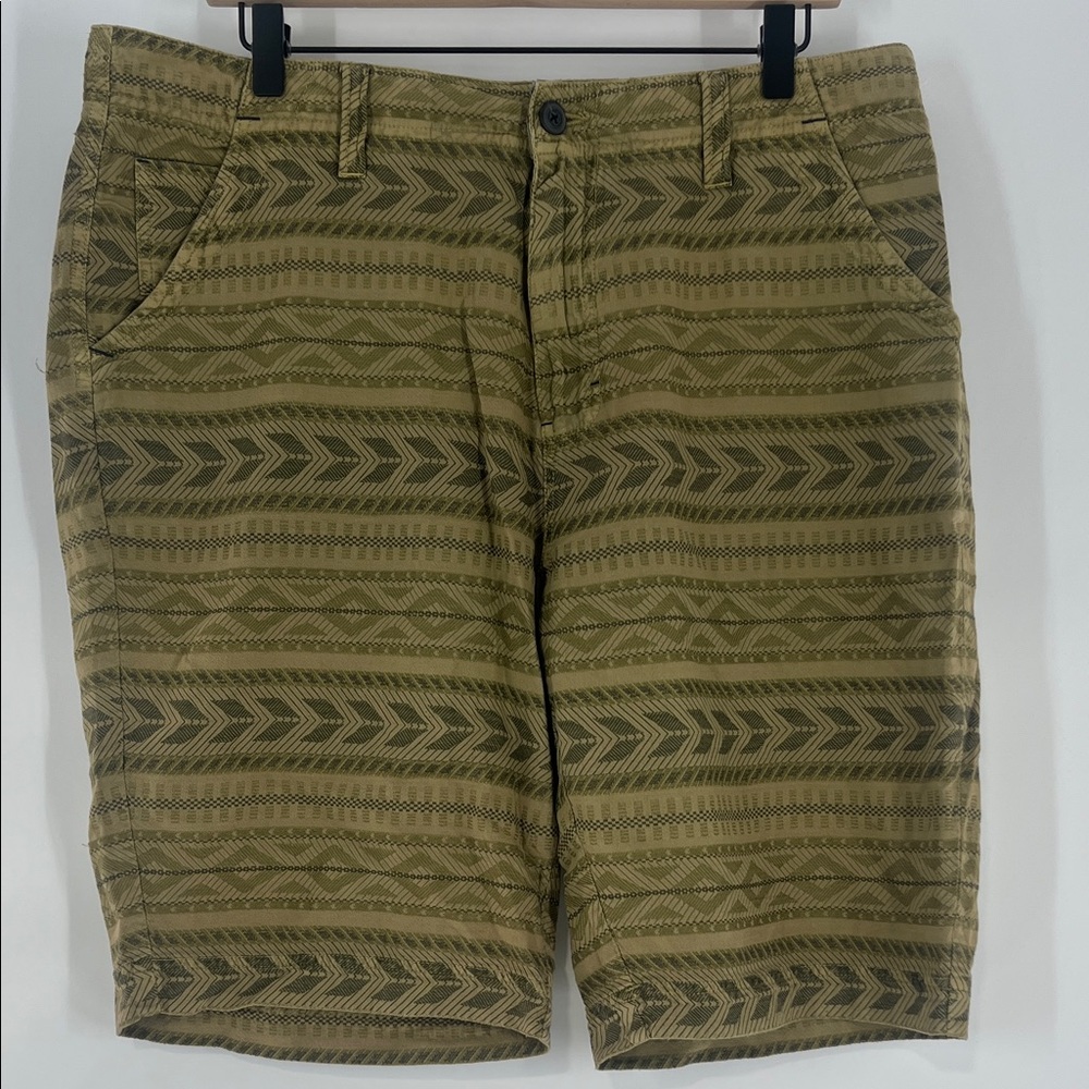 True Grit Tan and Brown Shorts Size 38 Gently Used